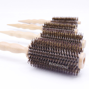 Roll Hair <strong>Brush</strong> Wood 2022 New Design Artist Painting Custom Hair Dye Comb <strong>Round</strong> <strong>Brush</strong> Wooden 4 Pcs Set Boar a Hair-<strong>brush</strong> - Product Image 2