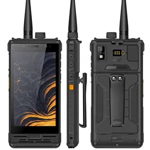 Cheapest HiDON 5 inch Octa-core 6G+128G Rugged ATEX Smartphone 4G LTE DMR Walkie-Talkie Satellite Phone with NFC & Fingerprint