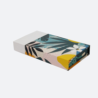 Boîte cadeau magnétique pliable en papier de luxe personnalisée, boîte en papier avec logo pour produits électroniques, boîte en papier pour emballage