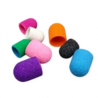 Capsules de ponçage personnalisées en gros pour pédicure, capsules de ponçage professionnelles pour le retrait et le façonnage des gels, accessoires de ponceuse à ongles multi-grains