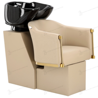 Ensemble complet populaire de mobilier et équipement de salon de coiffure et de beauté, poste de coiffure et fauteuil de lavage