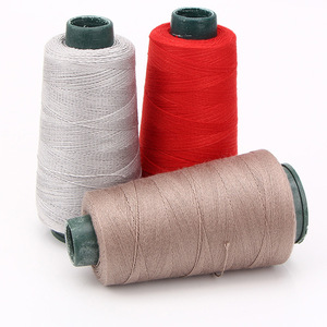 Fil à coudre en polyester uni teint, 203 couleurs unies, pour machine à coudre de vêtements - Product Image 5