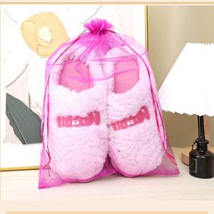 ถุงผ้าออร์แกนซ่าแบบมีเชือกผูกขนาดเล็ก รุ่น SBD1015 สำหรับบรรจุภัณฑ์เครื่องประดับ ของขวัญ และอุปกรณ์พิมพ์โลโก้ - Product Image 2