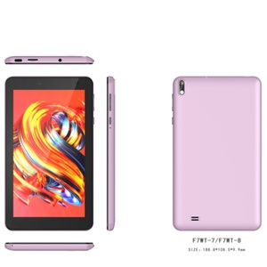 OEM Support Fast Speed 7 Inch Android 14 Capacitive Screen Dual Sim Card Calling 3GB 32GB WIFI 4G <b>Tablet</b> <b>PC</b> with Keyboard - Product Image 5