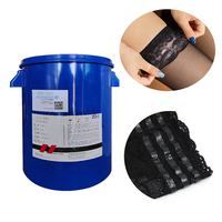 AC1500 revêtement antidérapant en silicone pour vêtements dentelle chaussettes revêtement en silicone élastique en silicone dentelle