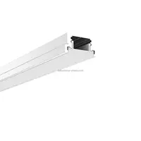 22*13mm רצפת קרקע אלומיניום LED פרופיל ערוץ עבור LED רצועת אור עם 3mm עבה מפזר
