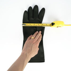 بسعر رخيص للبيع بالجملة قفازات عمل مطاطية من اللاتكس بأكمام طويلة مقاومة للانزلاق ومقاومة للزيت ومقاومة للمواد الكيميائية - Product Image 2