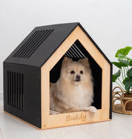 Maison pour chien et chat en bois de fer de haute qualité pour une utilisation intérieure et extérieure à des prix compétitifs