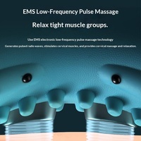 Elektrisches Beheiztes Halswirbelsäulen-Traktionskissen mit Sechs Wärmestufen Nackenmassagegerät und Schulterstrecker Massageprodukte