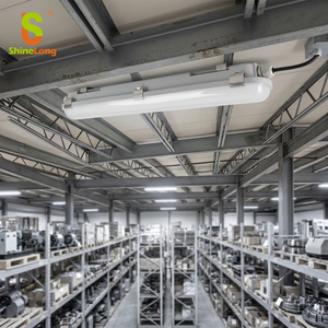Lumière LED d'urgence Tri-proof 60W 150cm IP65 3W/3Heures 5000K Luminaire extérieur - Product Image 1