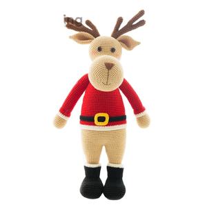 Alce <span class=keywords><strong>de</strong></span> Navidad hecho <span class=keywords><strong>a</strong></span> mano, alce <span class=keywords><strong>de</strong></span> juguete, Floor, almohada <span class=keywords><strong>de</strong></span> suelo <span class=keywords><strong>de</strong></span> bebé, 100% - Product Image 1