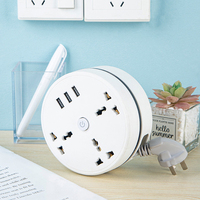Produits pour la maison intelligente multiprise universelle ronde rallonge portable prise USB Smart Home prise EU US UK AU