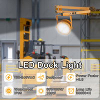 Luz LED para Plataforma de Carga de 100W, Resistente, con Soporte de Montaje para Lámpara de Carga de Materiales