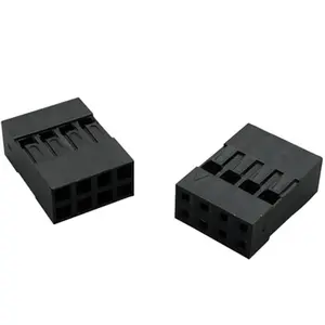 BLACK 2.54mm wafer connector Dupont terminal connector TJC8A electronic connector