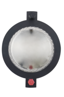 Pièces de haut-parleur 8 ohms 75mm 3 "Bobine vocale Diaphragme de remplacement en titane Tweeter Diaphragme pour pilote de compression