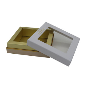 กล่องของขวัญช็อคโกแลตสุดหรูพร้อมวัสดุรีไซเคิลกระดาษแข็งลายนูนฟองน้ำสำหรับขนม - Product Image 3