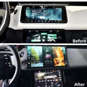 Para Land Rover <span class=keywords><strong>Range</strong></span> Rover <span class=keywords><strong>Velar</strong></span> 2017-2020, Pantalla Táctil de 13.3 Pulgadas para Automóvil, Radio Estéreo, CarPlay Inalámbrico, Android Auto, Navegación GPS - Product Image 2