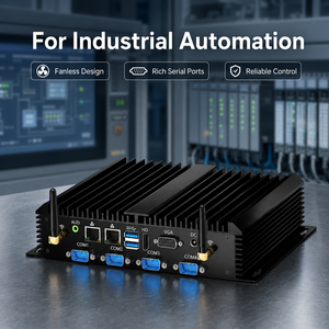 Mini PC Industrial sin Ventilador con Firewall Integrado, Compatible con Windows 7, 10, 11 y Linux, con Procesador Intel Core I3-5005U /i5-4200U /i7-5500U - Product Image 3