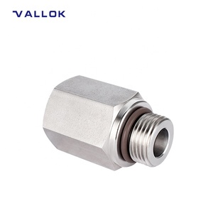 Raccords Droits Femelles Type Swagelok NPT ISO Métriques en Acier Inoxydable 316 304, Filetage de Tuyau ASME B31.3 Haute Qualité, Vente Directe Usine - Product Image 2