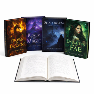Stampa Personalizzata di Libri d'Arte con Copertina Rigida, Libri Illustrati a Colori, Storie Fantasy, Servizio di Stampa di Romanzi Illustrati - Product Image 5