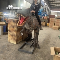 Robot dinosaure marchant grande taille dinosaure animatronique T-Rex Ride