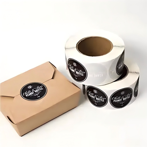 Tùy Chỉnh Không Thấm Nước An Toàn Con Dấu Vòng Biểu Tượng Nhãn Dán Cuộn Ba Chiều Vinyl Nhãn Cho Bao Bì Thực Phẩm Hộp - Product Image 3