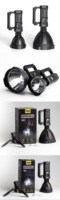 Tripod Genggam Portabel 4 Mode Lampu Sorot LED Super Terang 90000 Lumen Lampu Sorot Dapat Diisi Ulang