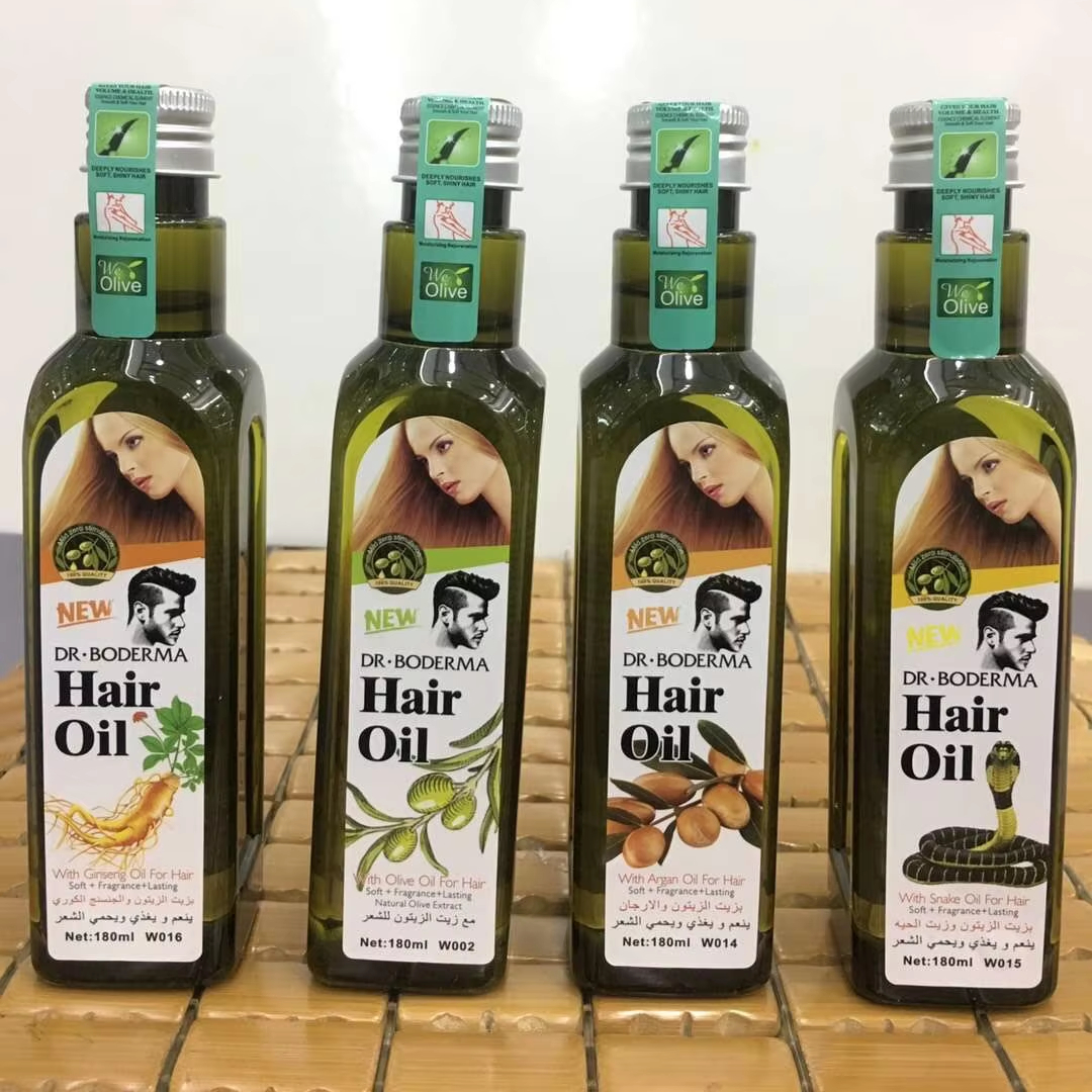 DR.BODERMA масло для волос с имбирным маслом для волос