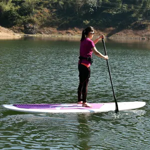 Toptan yüksek kalite Paddle kurulu hızlı plastik sert kürek kurulu köpük sert dayanıklı SUP sörf tahtası