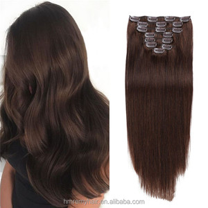 คลิปอินขนาด 14 นิ้ว # <span class=keywords><strong>ต</strong></span>่อ<span class=keywords><strong>ผม</strong></span>แท้ 2 สี พร้อมส่ง 100 กรัม/8 ชิ้น/ชุด พร้อมคลิป 17 ชิ้น <span class=keywords><strong>ต</strong></span>่อ<span class=keywords><strong>ผม</strong></span>แบบคลิปอินสำหรับผู้หญิง แบบลอน - Product Image 6