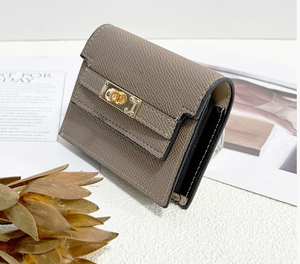 Portefeuille court pour femme 2026 tendance, <span class=keywords><strong>petit</strong></span> format, étanche, <span class=keywords><strong>porte</strong></span>-<span class=keywords><strong>monnaie</strong></span> et <span class=keywords><strong>porte</strong></span>-cartes, fermeture éclair, style mode - Product Image 2