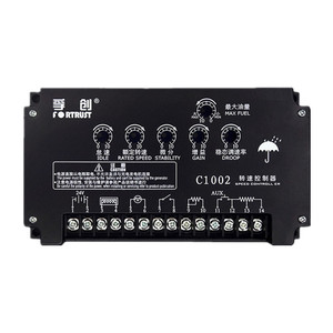 แผงควบคุมเครื่องกำเนิดไฟฟ้าดีเซล FORTUST C1003 ตัวควบคุมความเร็ว 24V 14 ขั้วต่อ - Product Image 5