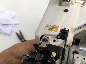 จักรเย็บผ้าอุตสาหกรรมเยอรมันคุณภาพสูง ยี่ห้อ MAIER <span class=keywords><strong>มือ</strong></span><span class=keywords><strong>สอง</strong></span> จักรเย็บริมผ้าแบบซ่อนตะเข็บ สำหรับเย็บกางเกง<span class=keywords><strong>สูท</strong></span> - Product Image 6