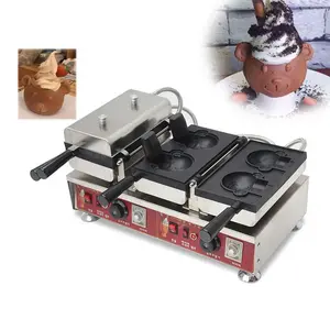 Hot Sale Little Lovely Bear Shape Waffle Maker Machine For Sale