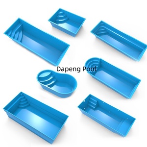 <span class=keywords><strong>Piscine</strong></span> autoportante longue en fibre de verre pour enfants, utilisation spa à domicile, échelle de <span class=keywords><strong>piscine</strong></span> extérieure de haute qualité pouvant accueillir de petits bateaux - Product Image 2