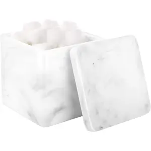 定制树脂棉盒容器罐Q尖棉球垫储物架聚树脂棉签架