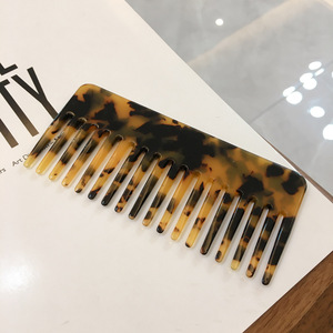 Offre Spéciale Ins mode cheveux accessoires en gros personnalisé coloré tortue luxe coréen acétate cheveux peignes - Product Image 3