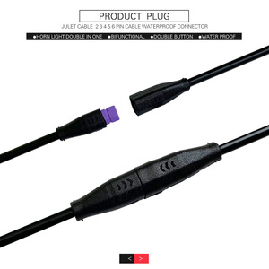 Cable de Señal Impermeable JULET, Conector de 2, 3, 4, 5 y 6 Pines, IP66, para Equipos Eléctricos - Product Image 4