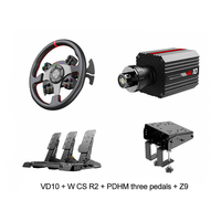 SUNDI PXN VD10 Volant de course de jeu à moteur à entraînement direct pour console de jeu PC