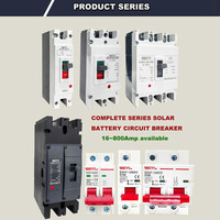 Disjoncteur Mccb CE 1P 2P 3P 4P 550V 1000V, Disjoncteur Solaire PV CC 80A 100A 150A 160A 200A 250A 400A
