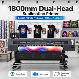 เครื่องพิมพ์สิ่งทอแบบ Dye Sublimation ยี่ห้อ GOOSAM รุ่น Precision 1850 มม. แบบ 2 หัวพิมพ์ สำหรับพิมพ์ผ้าและเสื้อผ้า ความเร็วสูง สำหรับงานพิมพ์แบบม้วน - Product Image 1
