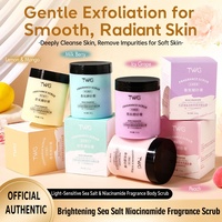 Gommage corporel au sel marin et à la niacinamide TWG RTS, très vendu, parfum longue durée, éclaircissant, exfoliant pour peaux rugueuses