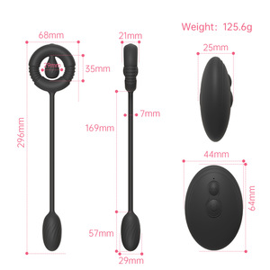 Массажер мужской силиконовый с пультом дистанционного управления - Product Image 5