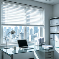 Persianas Venecianas de Aluminio para Todo Clima, 50 mm, Diseño Liso Integrado, Impermeables, Protección UV, Funcionamiento con Batería de Litio, Colores Personalizados