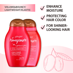 Fabricant de parfum shampooing pour la tête et les épaules pour cheveux fins gras hydratant brillant shampooing et après-shampooing au gingembre bio - Product Image 3