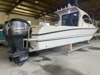 Yacht de luxe en aluminium de 32 pieds, bateau de pêche et de croisière
