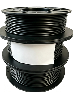 Câble coaxial piézoélectrique PVDF résistant aux interférences électromagnétiques, fil piézo auto-blindé pour l'inspection des vibrations et des contraintes des structures de bâtiment - Product Image 1