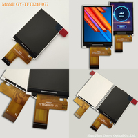 Layar Sentuh TFT 2.4 inci TFT Spi Lcd 240*320 Warna RGB NV3030A ST7789 18pin 20pin 24pin Lcd Peralatan Rumah Tangga 2.4 TFT IPS Display