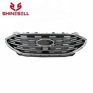 <span class=keywords><strong>Calandre</strong></span> de pare-chocs avant d'origine pour <span class=keywords><strong>Ford</strong></span> Edge Titanium 4DR 2019-2020, style ABS argenté - Product Image 1