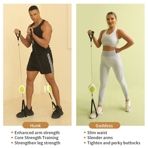 Fitness <span class=keywords><strong>en</strong></span> el hogar: Disfrute de un entrenamiento de cuerpo completo <span class=keywords><strong>en</strong></span> <span class=keywords><strong>casa</strong></span> con este dispositivo de fitness versátil y portátil, que ofrece resistencia ajustable - Product Image 2